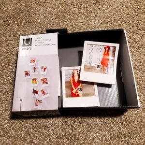 2/$45   🖼 BNIB umbra snap wall decor/Polaroid look frames - SET OF 9